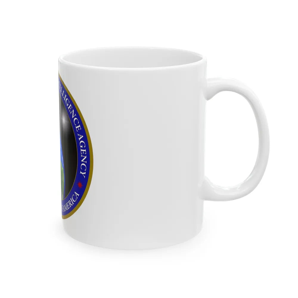 National Geospatial Agency - White Coffee Mug-Go Mug Yourself