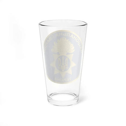 National Guard of Ukraine (Ukraine) Pint Glass 16oz - Go Mug Yourself