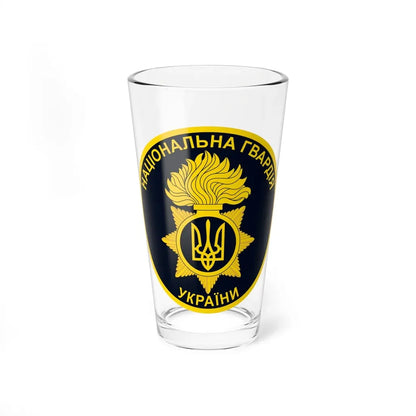 National Guard of Ukraine v3 (Ukraine) Pint Glass 16oz 16oz - Go Mug Yourself