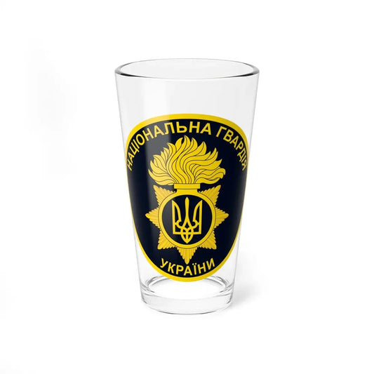 National Guard of Ukraine v3 (Ukraine) Pint Glass 16oz 16oz - Go Mug Yourself