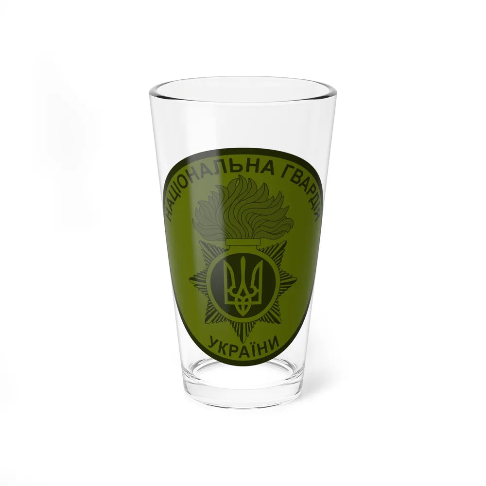 National Guard of Ukraine v4 (Ukraine) Pint Glass 16oz-16oz-Go Mug Yourself