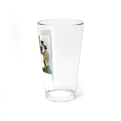 National Honeymoon, Collier's, March 4, 1950 (Magazine Illustration) Pint Glass 16oz - Go Mug Yourself