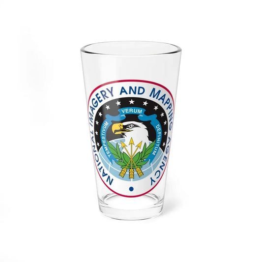 National Imagery and Mapping Agency NIMA - Pint Glass 16oz 16oz - Go Mug Yourself