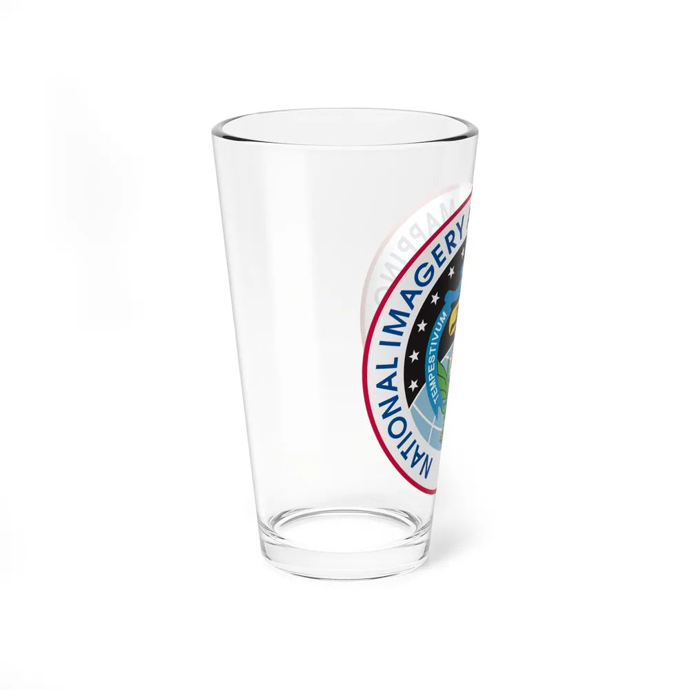 National Imagery and Mapping Agency NIMA - Pint Glass 16oz-Go Mug Yourself