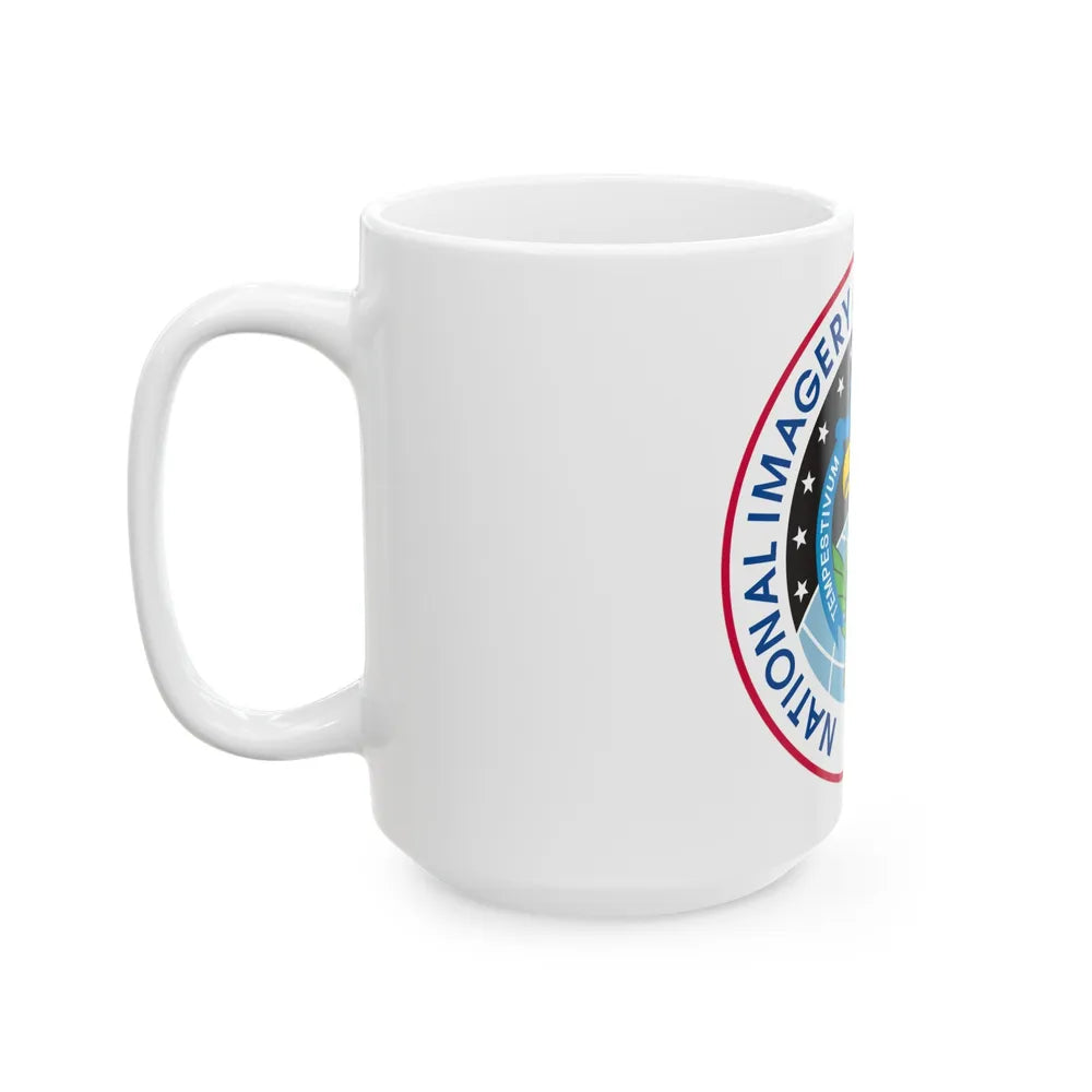 National Imagery and Mapping Agency NIMA - White Coffee Mug-Go Mug Yourself