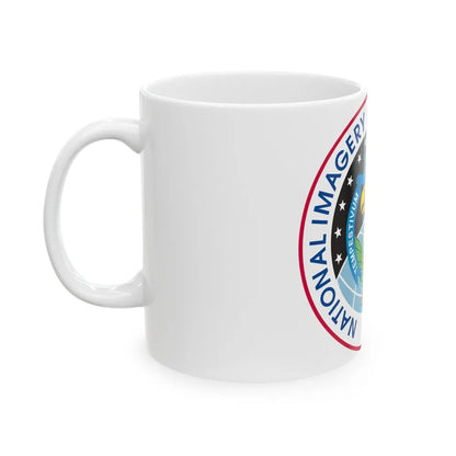 National Imagery and Mapping Agency NIMA - White Coffee Mug-Go Mug Yourself