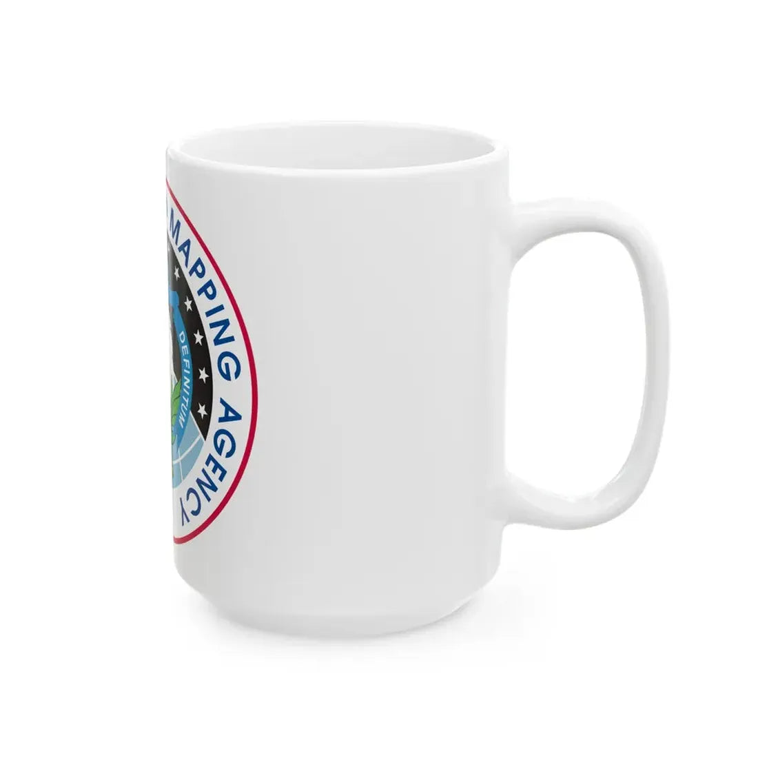 National Imagery and Mapping Agency NIMA - White Coffee Mug - Go Mug Yourself