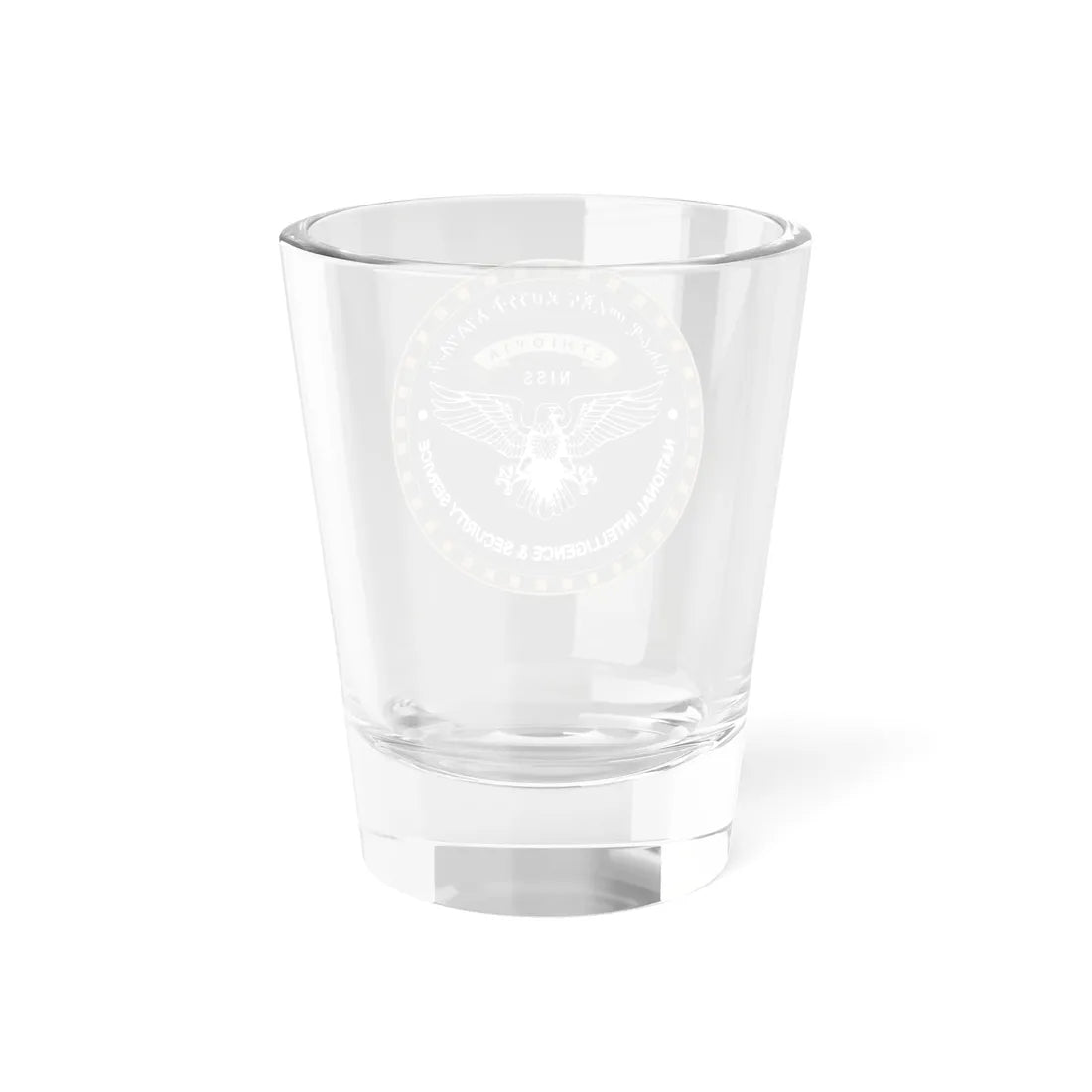 National Intelligence And Security Service Seal (Ethiopia) (Coat of Arms) Shot Glass 1.5oz - Go Mug Yourself