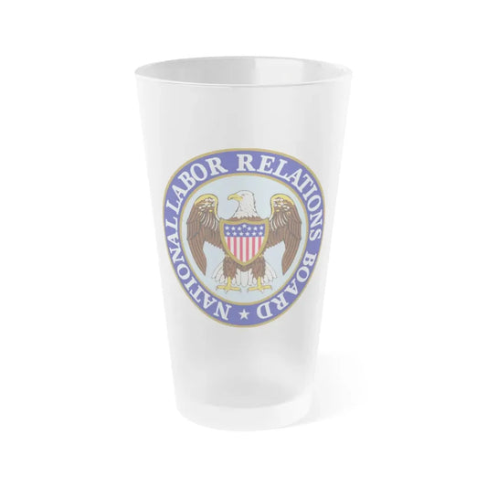 National Labor Relations Board - Frosted Pint Glass 16oz 16oz Frosted - Go Mug Yourself