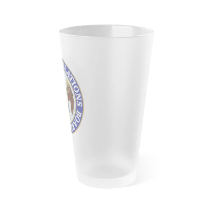 National Labor Relations Board - Frosted Pint Glass 16oz-Go Mug Yourself