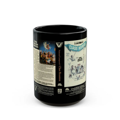 NATIONAL LAMPOONS CLASS REUNION (VHS COVER) - Black Coffee Mug-15oz-Go Mug Yourself