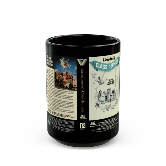 NATIONAL LAMPOONS CLASS REUNION (VHS COVER) - Black Coffee Mug 15oz - Go Mug Yourself