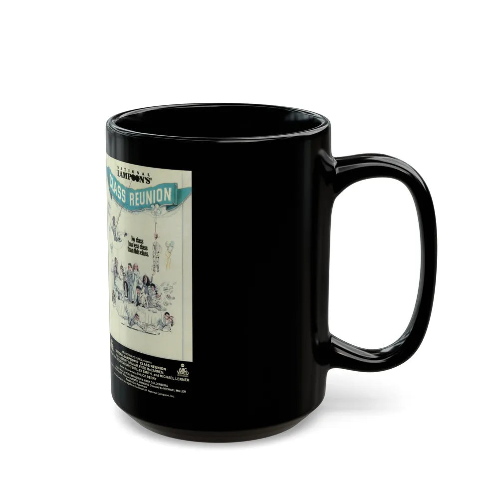 NATIONAL LAMPOONS CLASS REUNION (VHS COVER) - Black Coffee Mug-Go Mug Yourself