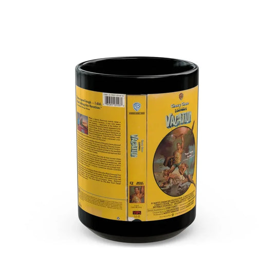 NATIONAL LAMPOONS VACATION CHEVY CHASE (VHS COVER) - Black Coffee Mug 15oz - Go Mug Yourself