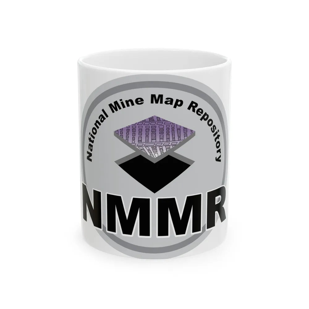 National Mine Map Repository - White Coffee Mug-11oz-Go Mug Yourself