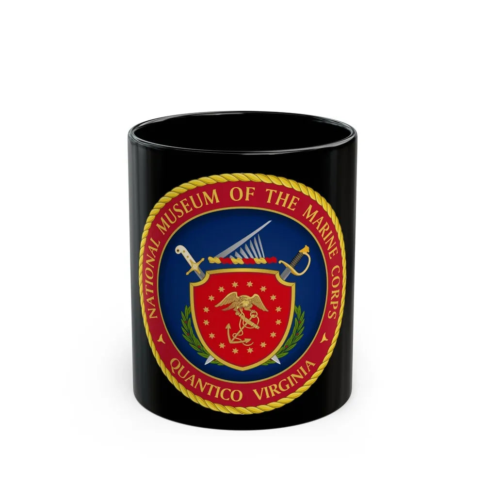 National Museum of the Marine Corps NMMC (USMC) Black Coffee Mug-11oz-Go Mug Yourself