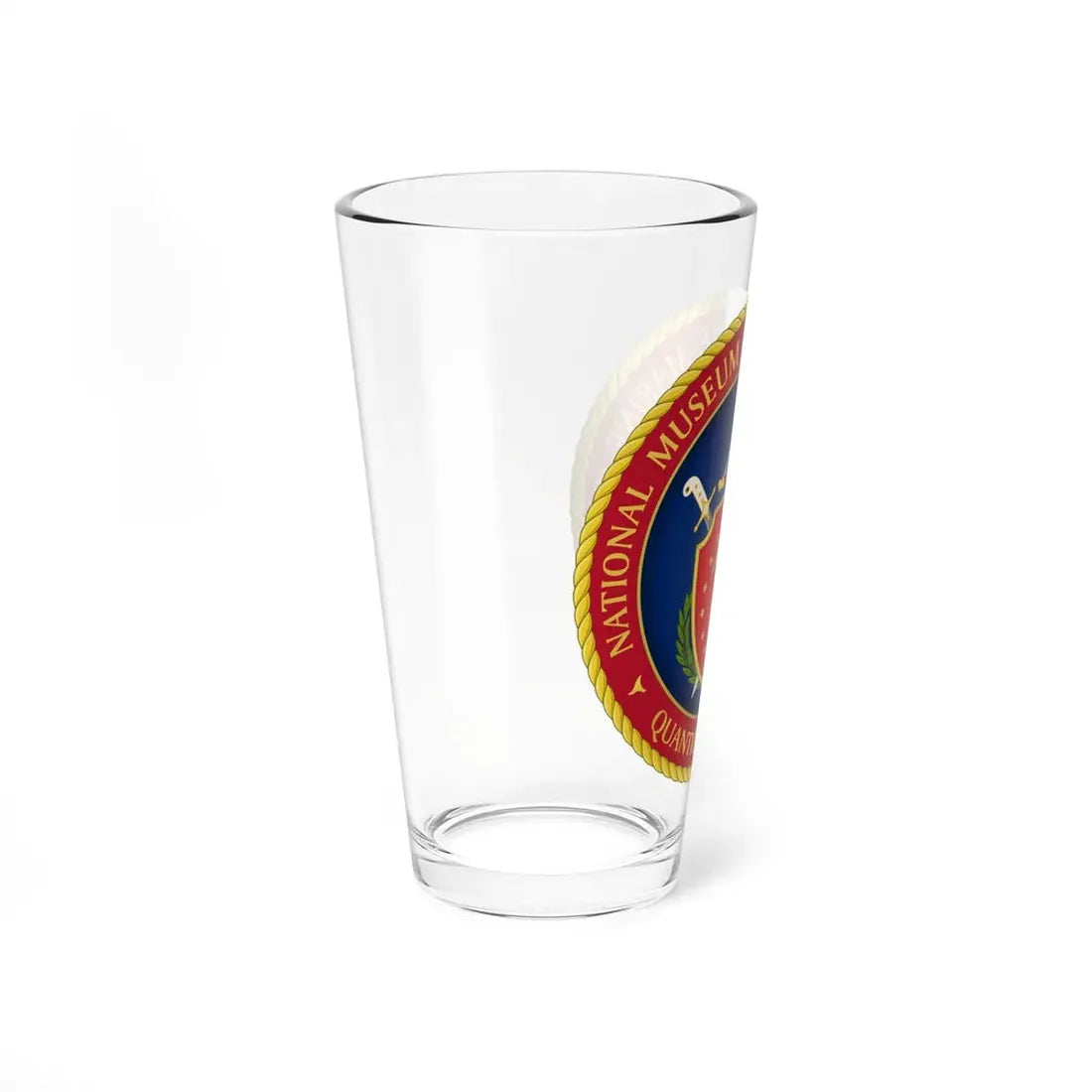 National Museum of the Marine Corps NMMC (USMC) Pint Glass 16oz - Go Mug Yourself