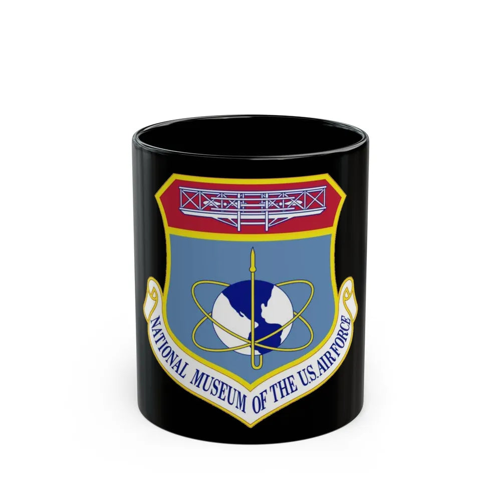 National Museum of the U.S. Air Force (U.S. Air Force) Black Coffee Mug-11oz-Go Mug Yourself