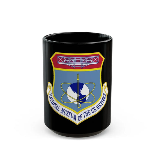 National Museum of the U.S. Air Force (U.S. Air Force) Black Coffee Mug-15oz-Go Mug Yourself