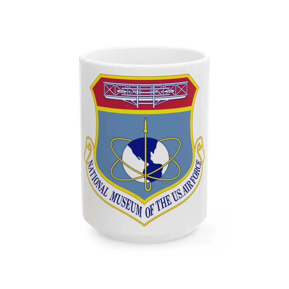 National Museum of the U.S. Air Force (U.S. Air Force) White Coffee Mug-15oz-Go Mug Yourself