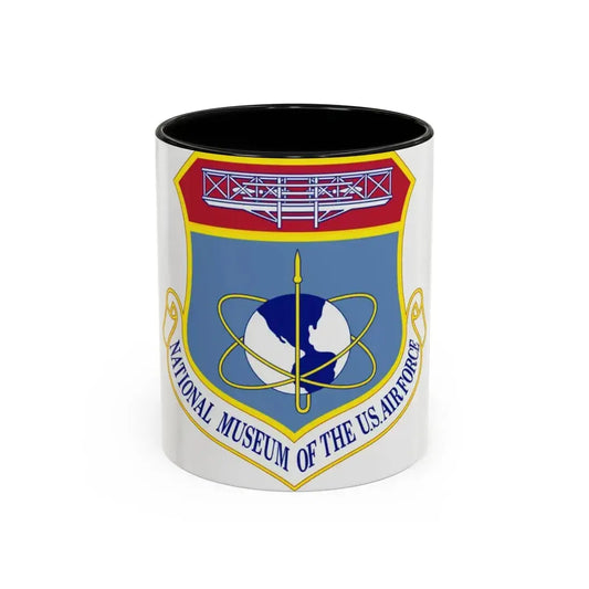 National Museum of the U.S. Air Force (U.S. Air Force) Accent Coffee Mug 11oz Black - Go Mug Yourself