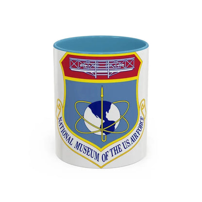 National Museum of the U.S. Air Force (U.S. Air Force) Accent Coffee Mug 11oz Light Blue - Go Mug Yourself