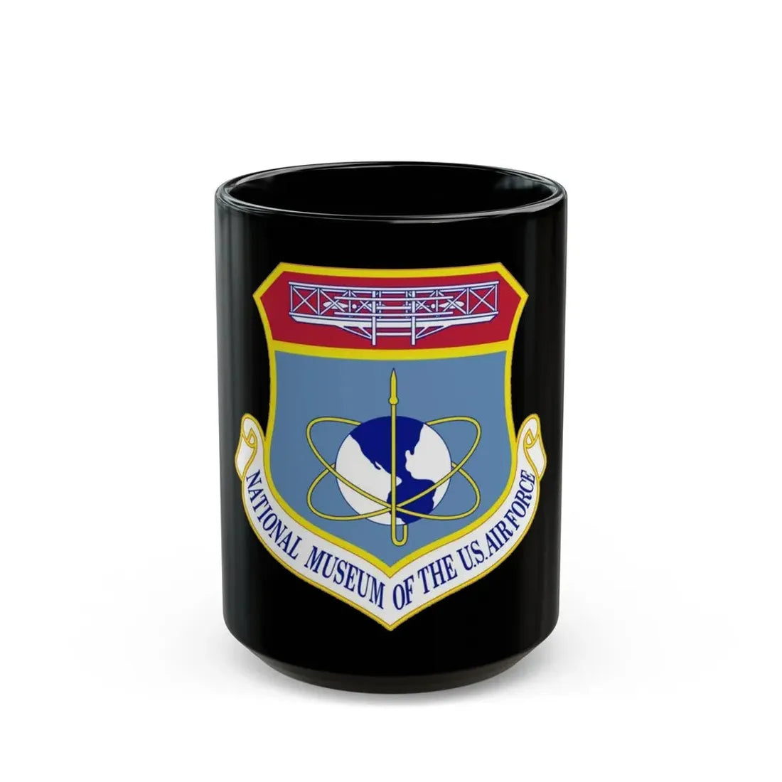 National Museum of the U.S. Air Force (U.S. Air Force) Black Coffee Mug 15oz - Go Mug Yourself