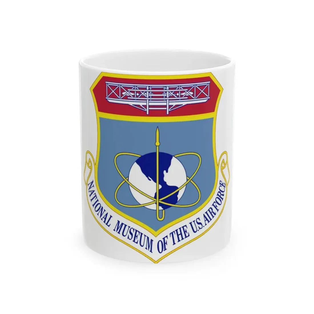 National Museum of the U.S. Air Force (U.S. Air Force) White Coffee Mug 11oz - Go Mug Yourself