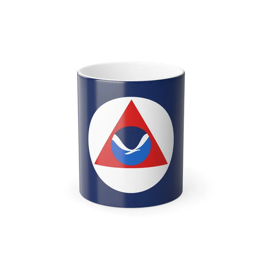 National Oceanic and Atmospheric Administration Flag - Color Changing Mug 11oz-11oz-Go Mug Yourself