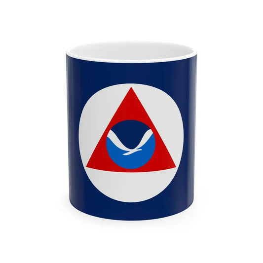 National Oceanic and Atmospheric Administration Flag - White Coffee Mug 11oz - Go Mug Yourself