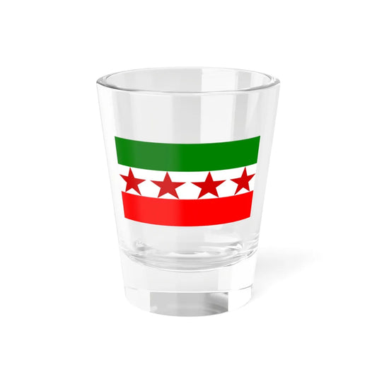 National Peoples Party Flag (Pakistan) Shot Glass 1.5oz 1.5oz - Go Mug Yourself