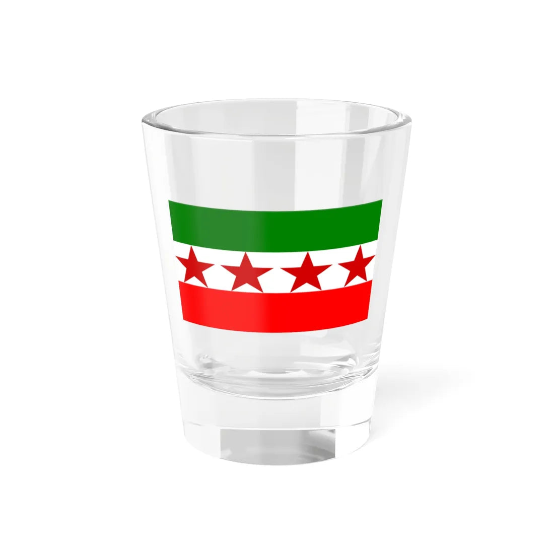 National Peoples Party Flag (Pakistan) Shot Glass 1.5oz - Go Mug Yourself