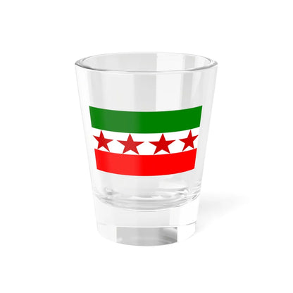 National Peoples Party Flag (Pakistan) Shot Glass 1.5oz - Go Mug Yourself