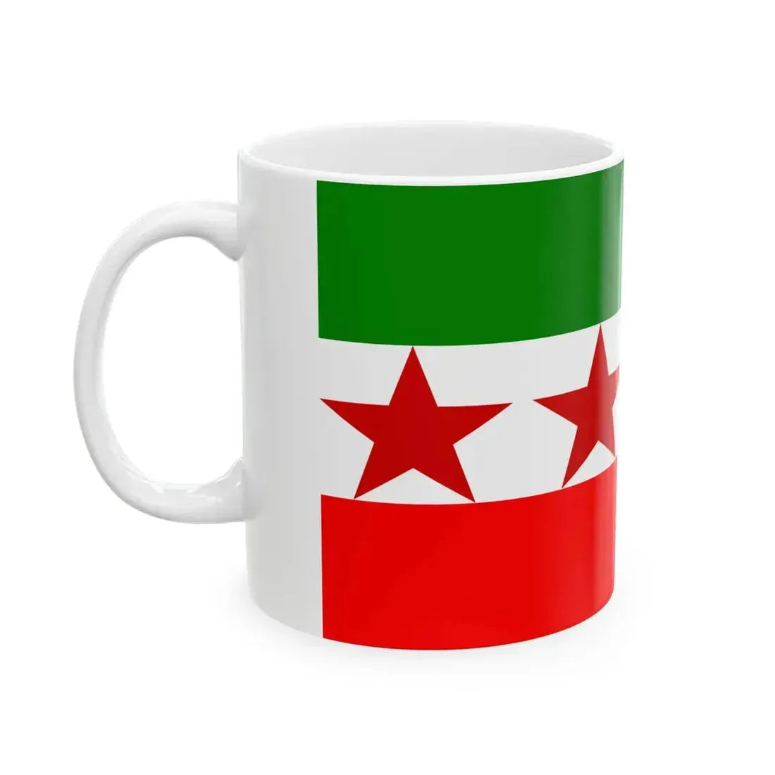 National Peoples Party Flag (Pakistan) White Coffee Mug - Go Mug Yourself