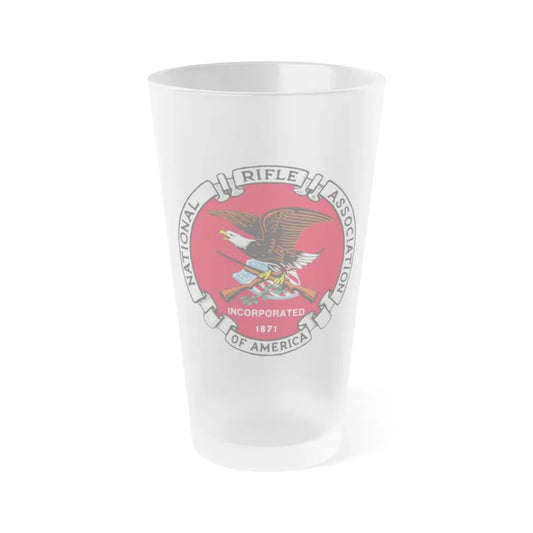National Rifle Association - Frosted Pint Glass 16oz 16oz Frosted - Go Mug Yourself