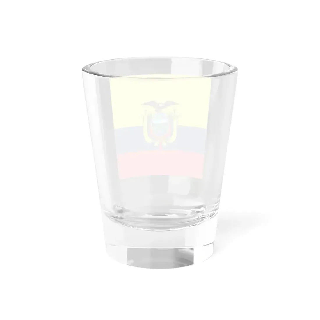 National Standard of Ecuador (Ecuador) Shot Glass 1.5oz - Go Mug Yourself