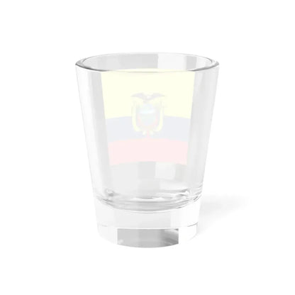 National Standard of Ecuador (Ecuador) Shot Glass 1.5oz - Go Mug Yourself