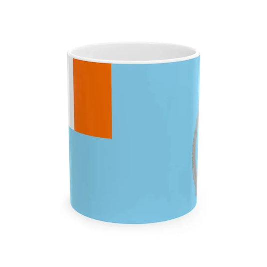 National Yacht Club Ensign Ireland (Ireland) White Coffee Mug 11oz - Go Mug Yourself