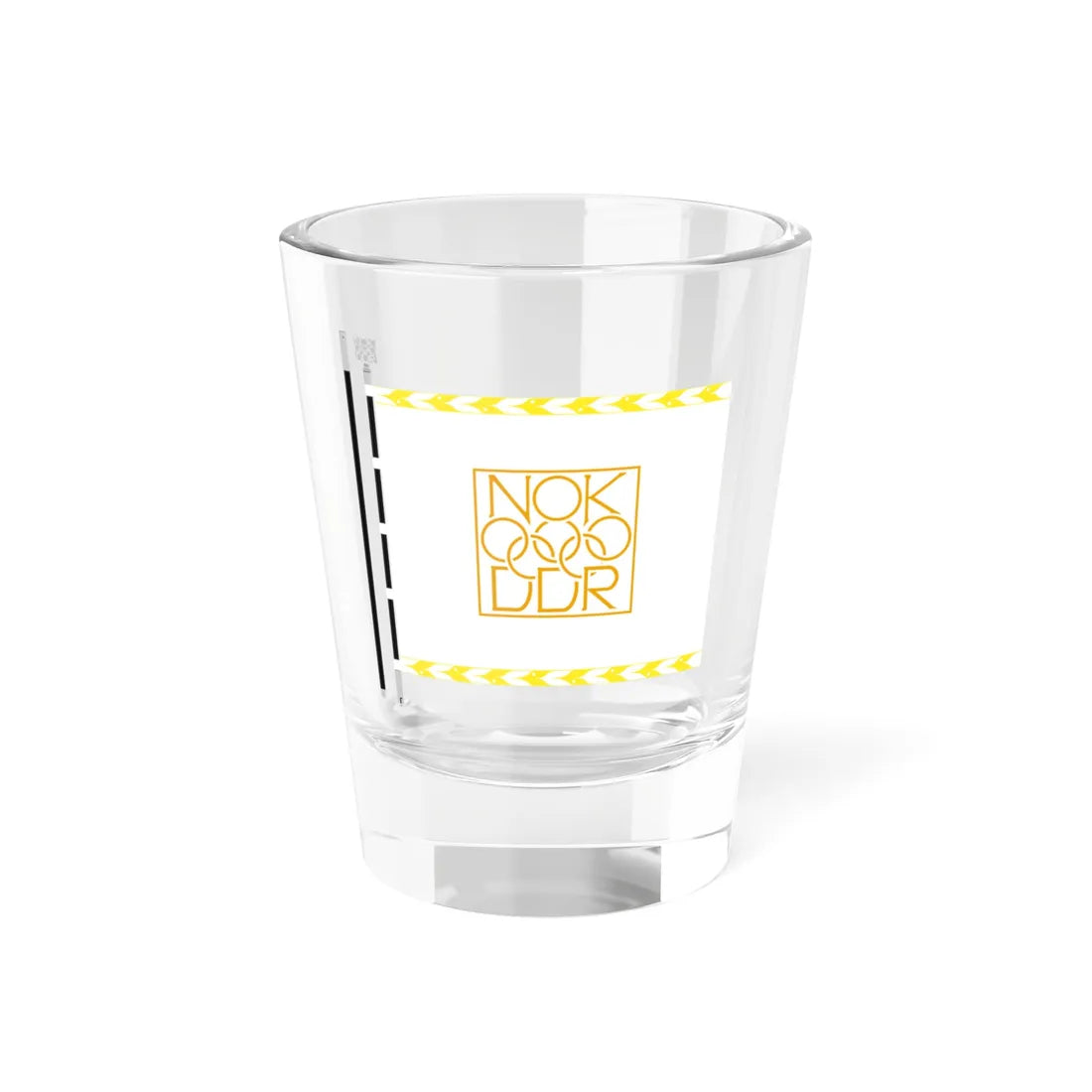 Nationales Olympisches Komitee DDR Fahne (Germany) Shot Glass 1.5oz 1.5oz - Go Mug Yourself