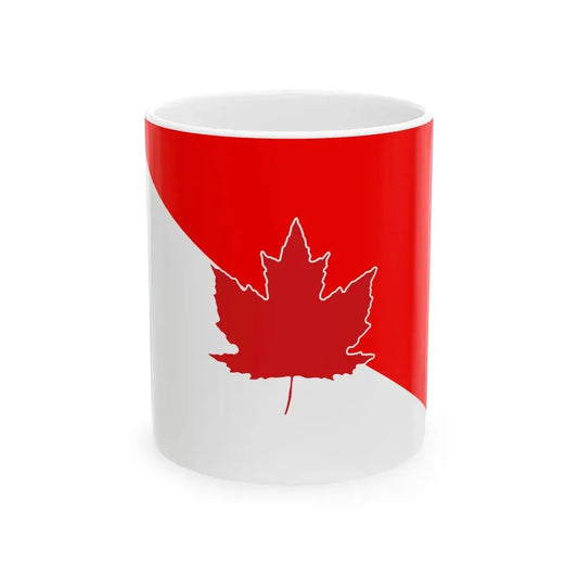 Native Sons of Canada Flag (Canada) White Coffee Mug 11oz - Go Mug Yourself