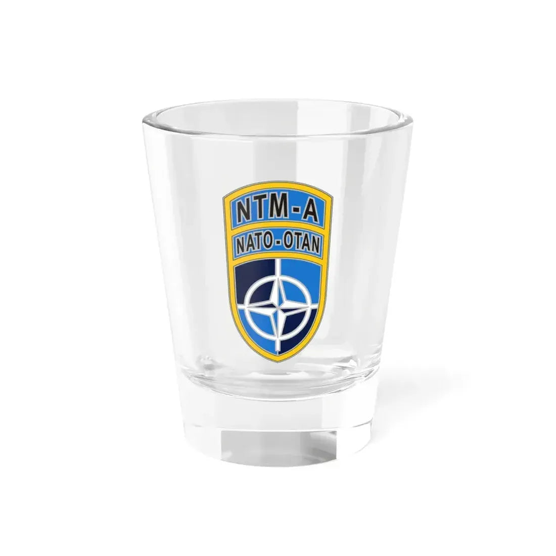NATO Training Mission Afghanistan (U.S. Army) Shot Glass 1.5oz 1.5oz - Go Mug Yourself