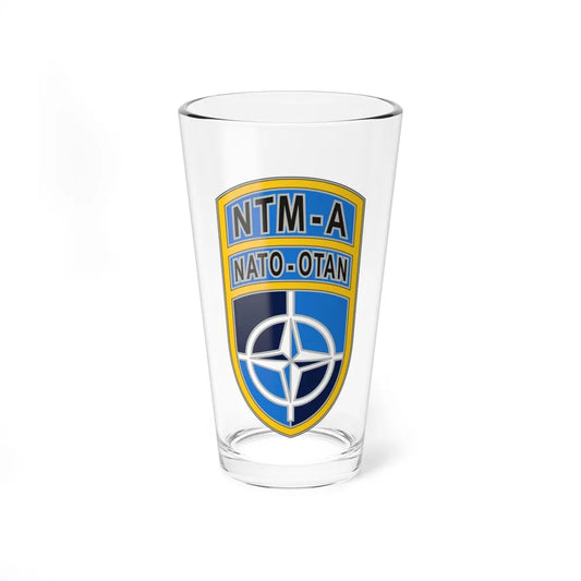 NATO Training MissionAfghanistan (U.S. Army) Pint Glass 16oz-16oz-Go Mug Yourself