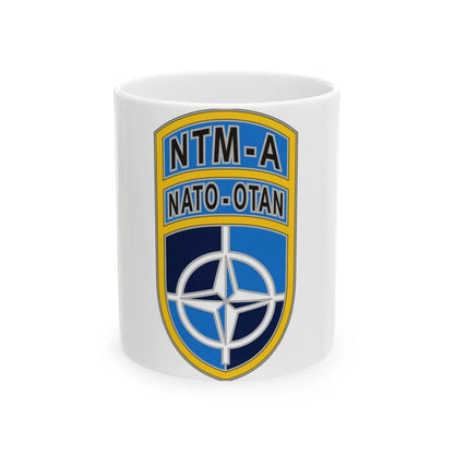 NATO Training MissionAfghanistan (U.S. Army) White Coffee Mug-11oz-Go Mug Yourself