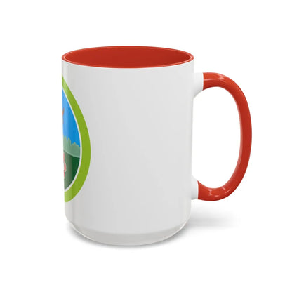 Nature (Boy Scout Merit Badge) Accent Coffee Mug-Go Mug Yourself