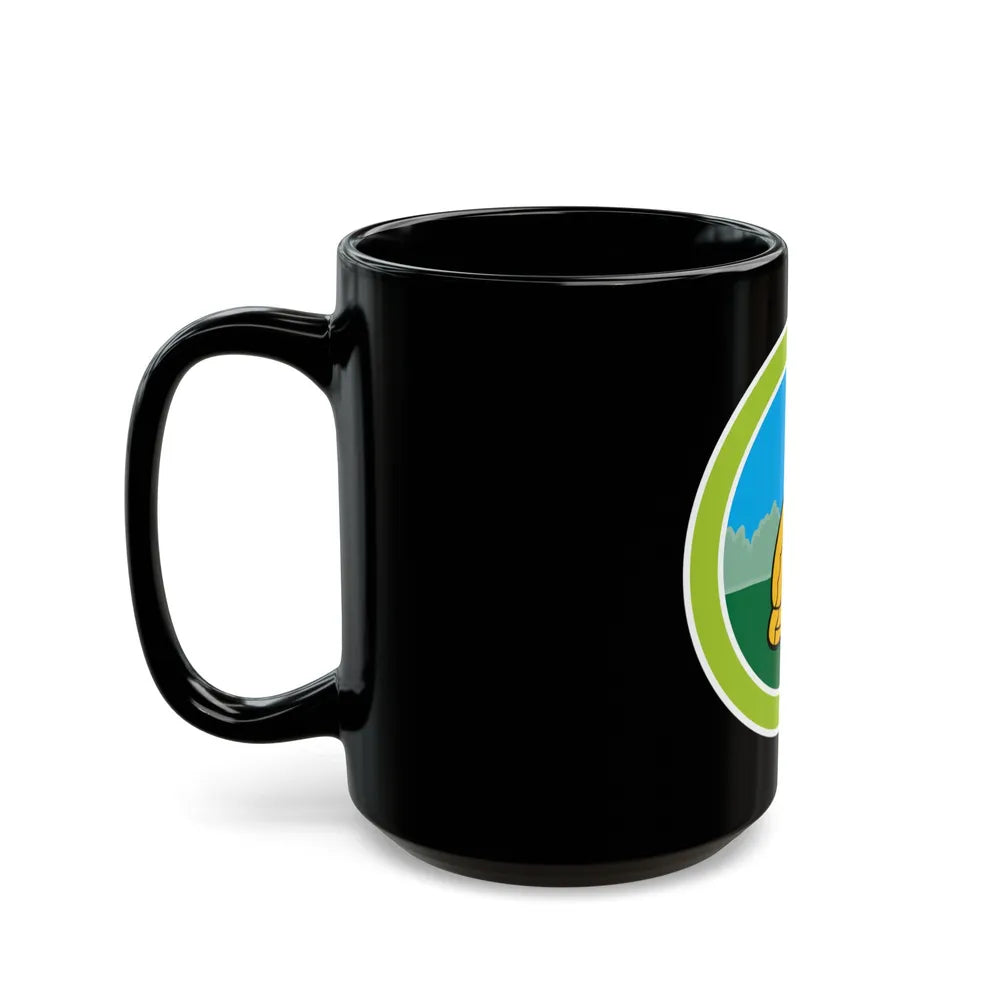 Nature (Boy Scout Merit Badge) Black Coffee Mug-Go Mug Yourself