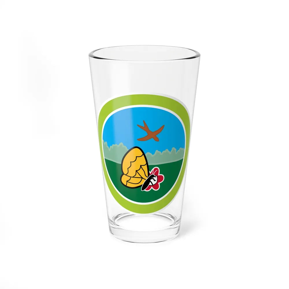 Nature (Boy Scout Merit Badge) Pint Glass 16oz-16oz-Go Mug Yourself