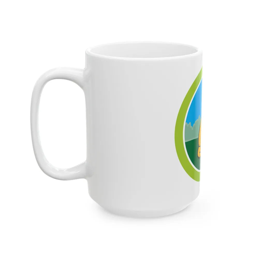 Nature (Boy Scout Merit Badge) White Coffee Mug-Go Mug Yourself