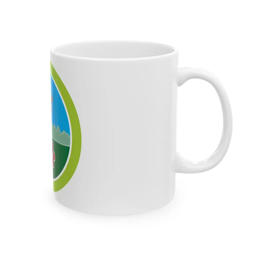 Nature (Boy Scout Merit Badge) White Coffee Mug-Go Mug Yourself