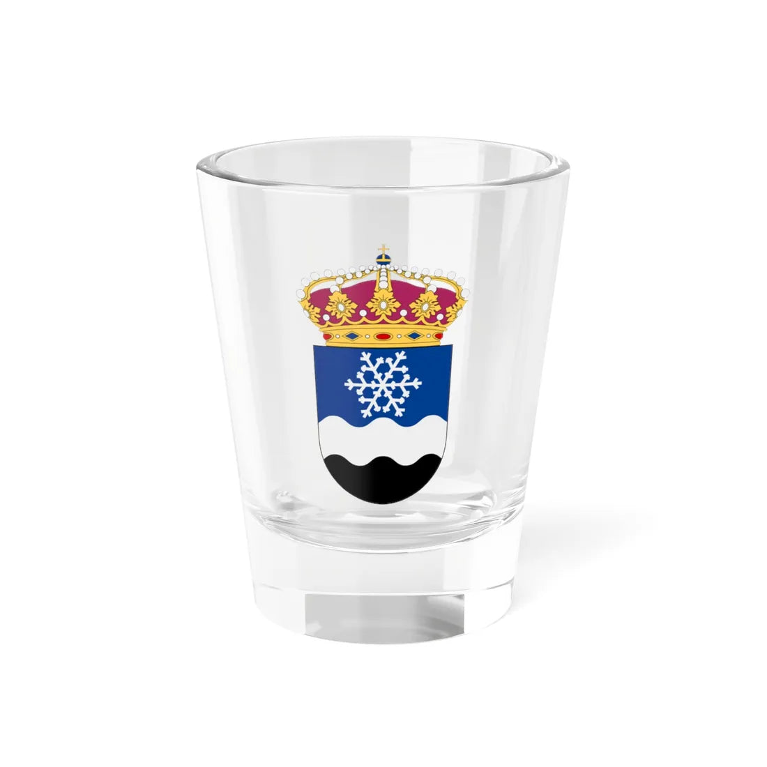Naturvårdsverket vapen (Sweden) (Coat of Arms) Shot Glass 1.5oz 1.5oz - Go Mug Yourself