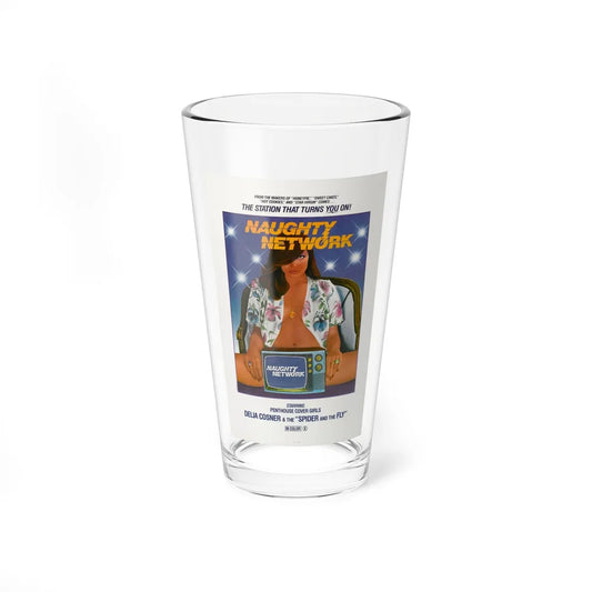 NAUGHTY NETWORK 1981 Movie Poster - Pint Glass 16oz-16oz-Go Mug Yourself